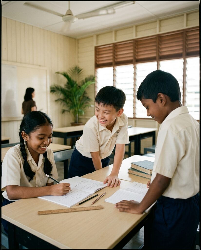 lifestyle students classroom
